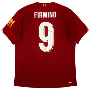 2019-20 Liverpool Home Shirt Firmino #9 - 4/10 - (L)