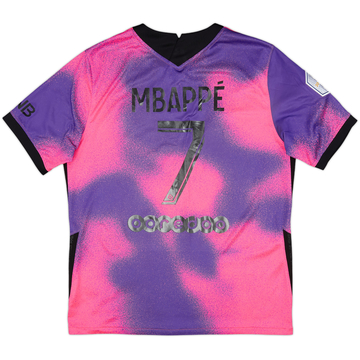 2020-21 Paris Saint-Germain Fourth Shirt Mbappe #7 - 9/10 - (L)