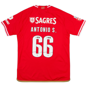 2023-24 Benfica Home Shirt Antonio S. #66 - 8/10 - (L)