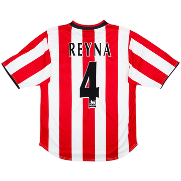 2000-02 Sunderland Home Shirt Reyna #4 - 6/10 - (S)