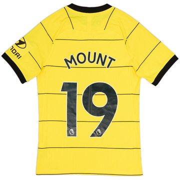 2021-22 Chelsea Authentic Away Shirt Mount #19 - 8/10 - (XS)