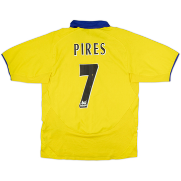 2003-05 Arsenal Away Shirt Pires #7 - 7/10 - (S)