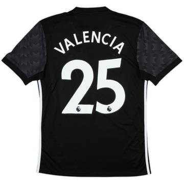 2017-18 Manchester United Away Shirt Valencia #25 - 7/10 - (S)