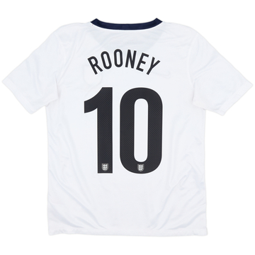2013 England 150th Anniversary Home Shirt Rooney #10 - 8/10 - (XL.Boys)