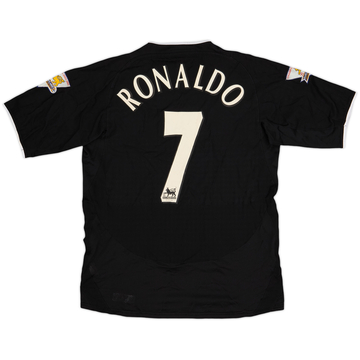 2003-05 Manchester United Away Shirt Ronaldo #7 - 8/10 - (XL.Boys)