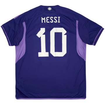 2022-23 Argentina Away Shirt Messi #10 (XXL)