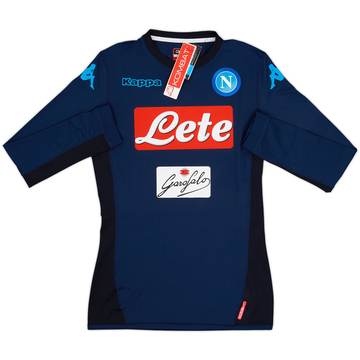 2017-19 Napoli Authentic Third L/S Shirt (M)