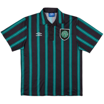 1992-93 Celtic Away Shirt - 8/10 - (L)