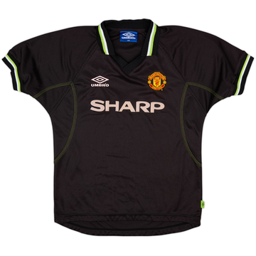 1998-99 Manchester United Third Shirt - 8/10 - (L.Boys)