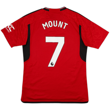2023-24 Manchester United Home Shirt Mount #7 - 5/10 - (L)