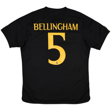 2023-24 Real Madrid Third Shirt Bellingham #5 - 8/10 - (L)