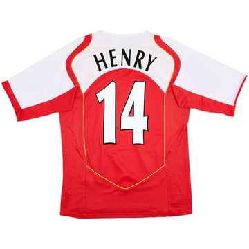 2004-05 Arsenal Home Shirt Henry #14 - 8/10 - (M)