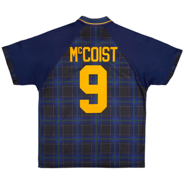 1994-96 Scotland Home Shirt McCoist #9 - 7/10 - (XL)