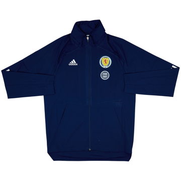 2019-20 Scotland Staff Issue adidas Hooded Track Jacket - 8/10 - (M)