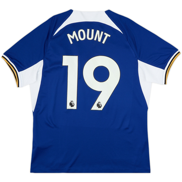 2023-24 Chelsea Home Shirt Mount #19 - 10/10 - (L)