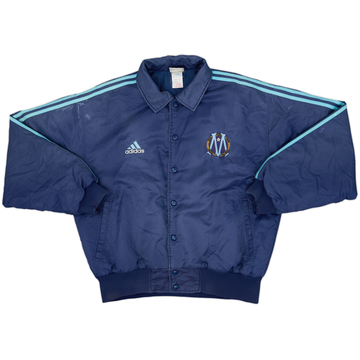 1998-99 Olympique Marseille adidas Padded Bomber Jacket - 5/10 - (L)