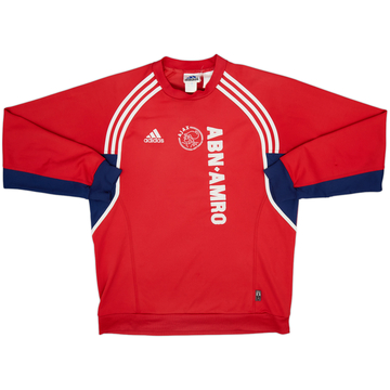 2000-01 Ajax Player Issue adidas Sweat Top - 7/10 - (L)