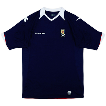 2008-09 Scotland Home Shirt - 8/10 - (XL.Boys)