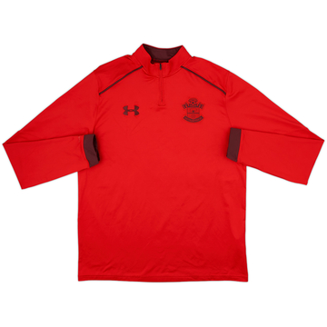 2017-18 Southampton Under Armour 1/4 Zip Training Top - 8/10 - (XL)
