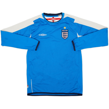 2004-06 England GK Shirt - 5/10 - (L.Boys)