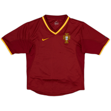 2000-02 Portugal Home Shirt - 8/10 - (M.Boys)