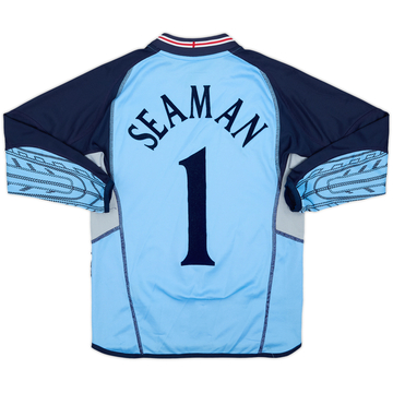 2002-03 England GK Shirt Seaman #1 - 8/10 - (S.Boys)