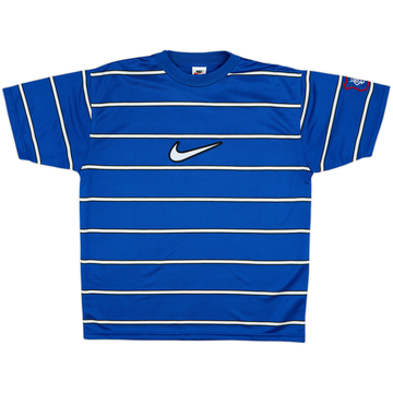 1997-98 Rangers Nike Training Shirt - 8/10 - (M)