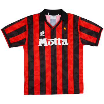 1993-94 AC Milan Home Shirt - 8/10 - (L)
