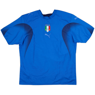 2006 Italy Home Shirt - 4/10 - (L)