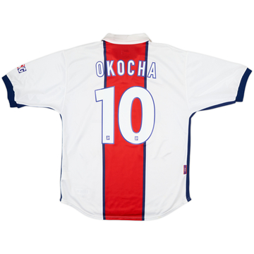1998-99 Paris Saint-Germain Away Shirt Okocha #10 - 8/10 - (L)