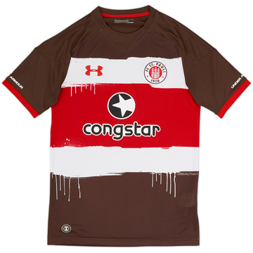 2017-18 St Pauli Home Shirt - 8/10 - (S)