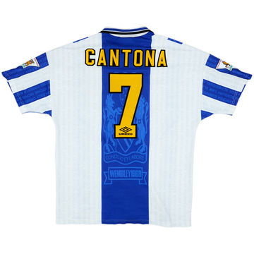 1994-96 Manchester United Third Shirt Cantona #7 - 8/10 - (L)