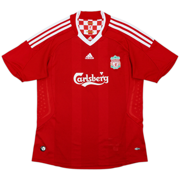 2008-10 Liverpool Home Shirt - 8/10 - (Women's L)