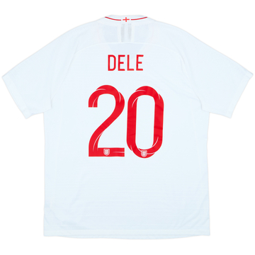 2018-19 England Authentic Home Shirt Dele #20 - 10/10 - (XL)