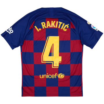 2019-20 Barcelona Home Shirt I.Rakitic #4 - 9/10 - (M)