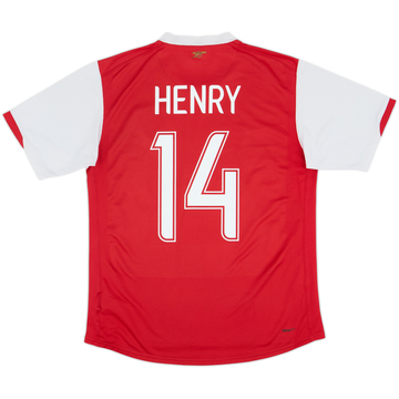 2006-08 Arsenal Home Shirt Henry #14 - 6/10 - (M)