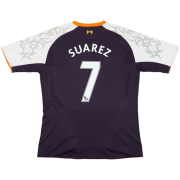 2012-13 Liverpool Third Shirt Suarez #7 - 5/10 - (L)