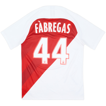 2018-19 Monaco Home Shirt Fabregas #44 - 6/10 - (S)