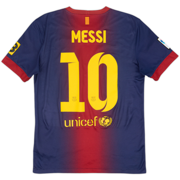 2012-13 Barcelona Home Shirt Messi #10 - 5/10 - (S)