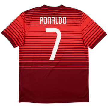 2014-15 Portugal Home Shirt Ronaldo #7 - 6/10 - (L)