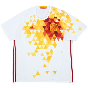2016-17 Spain Away Shirt - 5/10 - (XL)