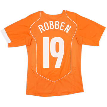 2004-06 Netherlands Home Shirt Robben #19 - 8/10 - (S)