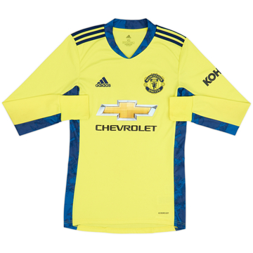 2020-21 Manchester United GK Shirt - 9/10 - (XS)