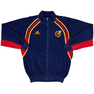 2000-02 Spain adidas Fleece Track Jacket - 9/10 - (M)