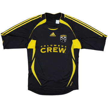 2006-07 Columbus Crew Sample Authentic Away L/S Shirt - 8/10 - (S)