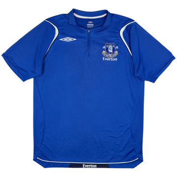 2008-09 Everton Umbro 1/4 Zip Training Shirt - 9/10 - (M)