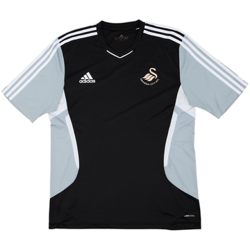 2010-11 Swansea City adidas Training Shirt - 7/10 - (L)