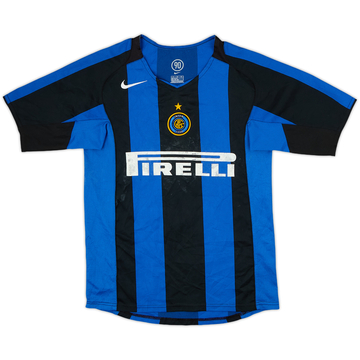 2004-05 Inter Milan Home Shirt - 5/10 - (L.Boys)