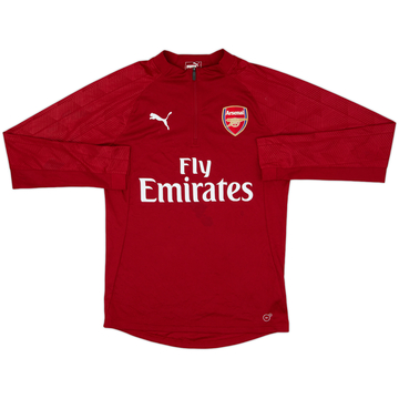 2017-18 Arsenal Puma 1/4 Zip Drill Top - 7/10 - (S)