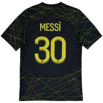 2022-23 Paris Saint-Germain Fourth Shirt Messi #30 - 9/10 - (S)